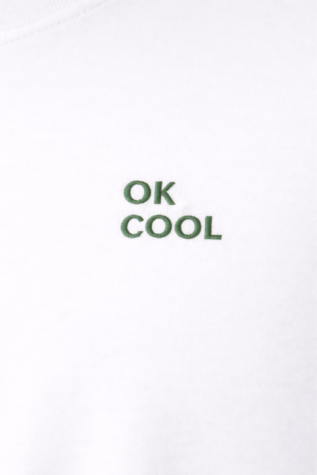 OK Cool Minimal Design Terry Oversized T-Shirts – (Unisex Cotton)